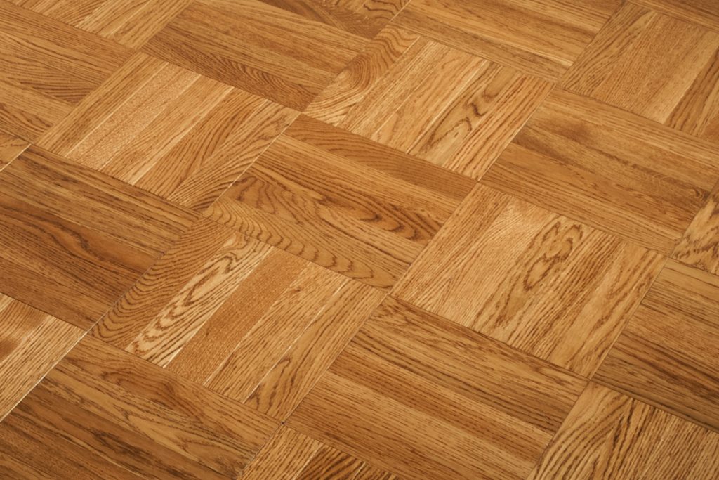 Массивная доска COSWICK Дуб Орех (Chestnut) Блочный паркет Лак Массив T&G (шип-паз) Селект энд Бэттер 1182-1104
