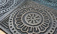 Чугунная плитка «Солар»