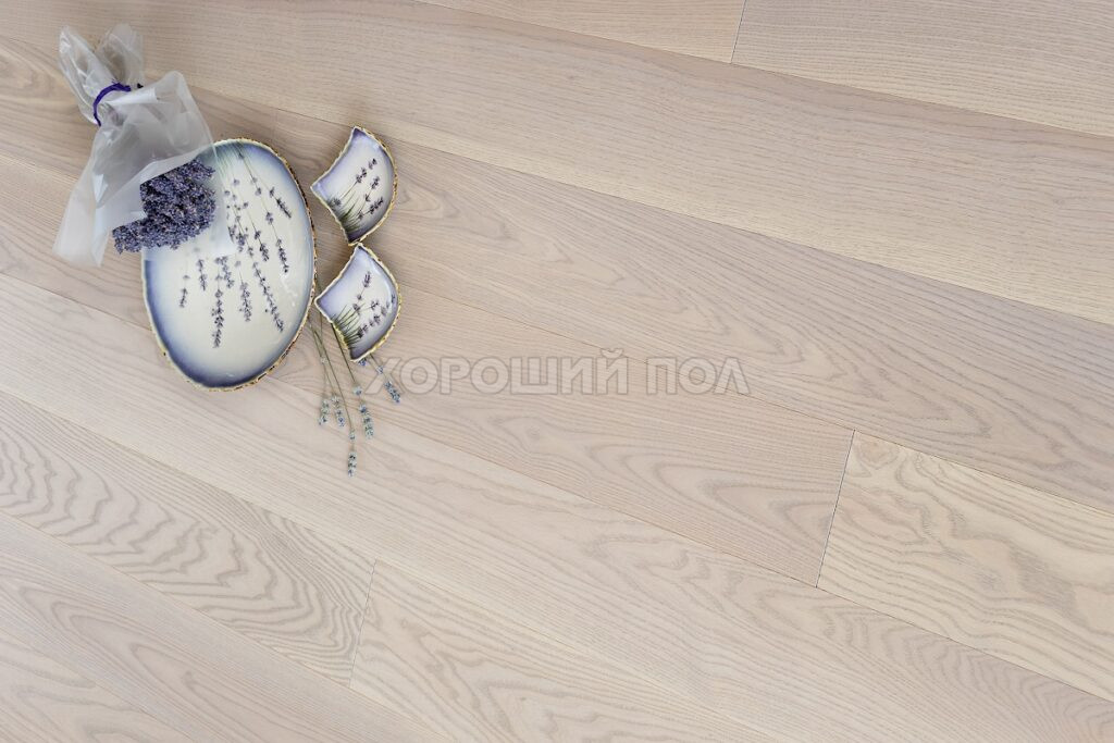 Инженерная доска COSWICK Ясень Лавандовый (Lavender) Классическая Масло шелковое ультраматовое Селект энд Бэттер 1267-1580