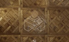 Инженерная доска TOSCANO — Италия Тик Naturalizzante 3-х слойная шип-паз 8888-28