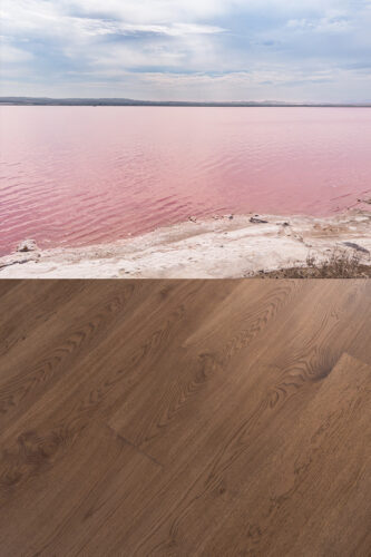 Инженерная доска COSWICK Дуб Эльтон (Lake Elton) Дизайнерские решения (Designer Solution collection) Масло шелковое Черектер Широкоформатная доска 1172-7248-10
