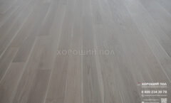 Инженерная доска COSWICK Дуб Белоснежный (Snow white) Дизайнерские решения (Designer Solution collection) Масло шелковое ультраматовое 1 Натур 1172-3824-10