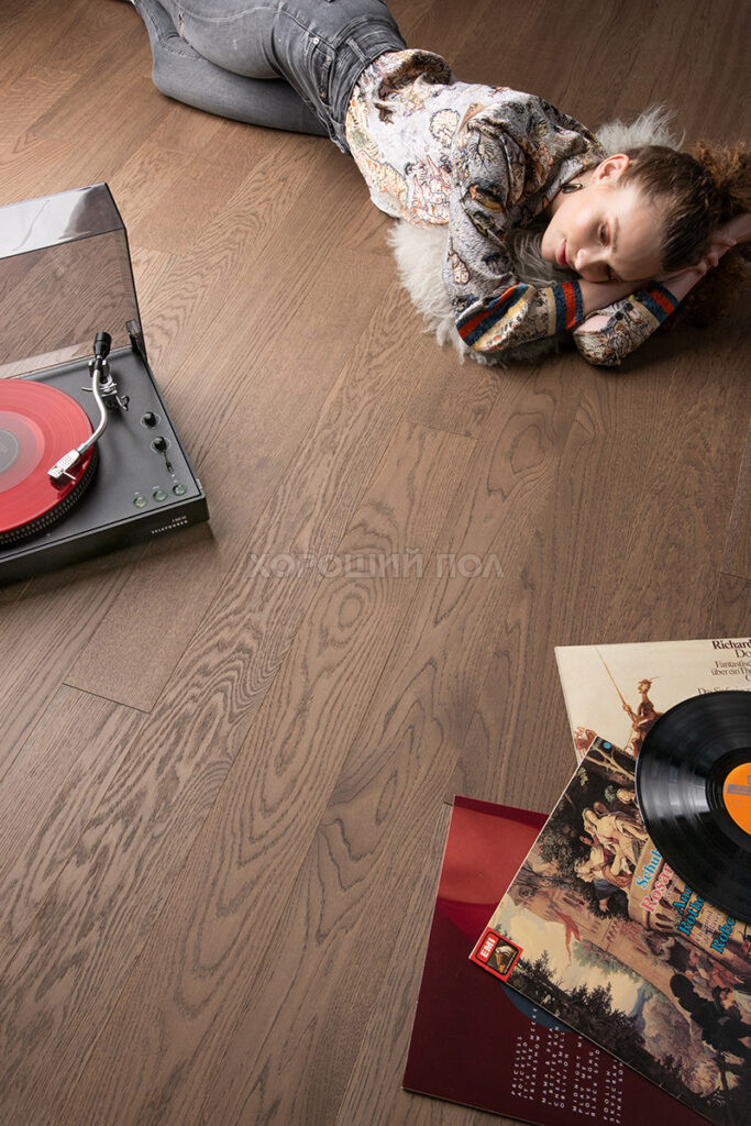 Инженерная доска COSWICK Дуб Пекан (Pecan) Таинственный лес (Dark Wood collection) Масло шелковое ультраматовое Селект энд Бэттер 1167-1872-10