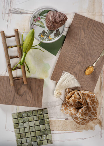 Модульный паркет COSWICK Дуб Серый шпинель (Spinel Grey) Оттенки серого (Grеy Shadow collection) Масло шелковое ультраматовое Селект энд Бэттер Трианон 1144-1867-10