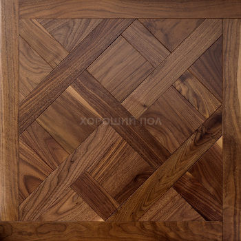 Модульный паркет COSWICK Орех Американский Натуральный (Natural) Американский орех (American Walnut collection) Масло шелковое Селект энд Бэттер Версаль 1343-1201-30