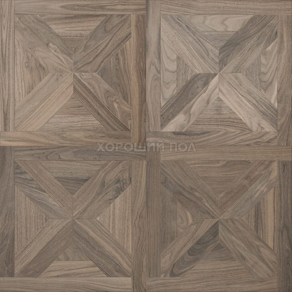 Модульный паркет COSWICK Орех Американский Зимний закат (Sunset) Американский орех (American Walnut collection) Масло шелковое ультраматовое Селект энд Бэттер Хелмсли 1357-1866-30