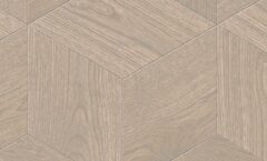 Мозаичный паркет COSWICK Дуб Серое дерево (Grey Wood) Оттенки серого (Grеy Shadow collection) Масло шелковое ультраматовое 1 Коммон Шереметьевский ромб 1197-3833-20