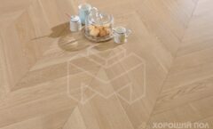 Паркет елка COSWICK Французская елка (45°) Дуб Пастель рустикальная (Pastel Rustic) Оттенки серого (Grеy Shadow collection) Масло шелковое 1 Коммон 1175-3247-20