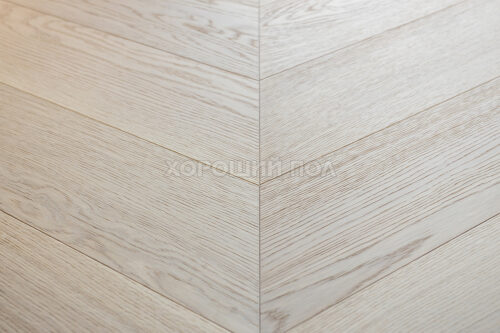 Паркет елка COSWICK Французская елка (45°) Дуб Ванильный рустикальный (Vanilla Rustic) Белые ночи (White Breathe collection) Масло шелковое ультраматовое 1 Коммон 1175-3808-20