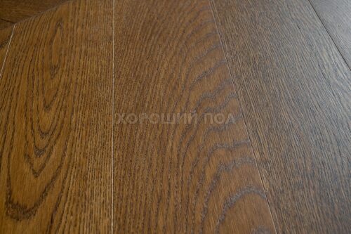 Паркет елка COSWICK Французская елка (60°) Дуб Орех (Chestnut) Таинственный лес (Dark Wood collection) Масло шелковое Селект энд Бэттер 1176-1204-10