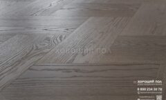 Паркет елка COSWICK Французская елка (60°) Дуб Пастель рустикальная (Pastel Rustic) Оттенки серого (Grеy Shadow collection) Масло шелковое 1 Коммон Итальянская елка 1192-3247-20