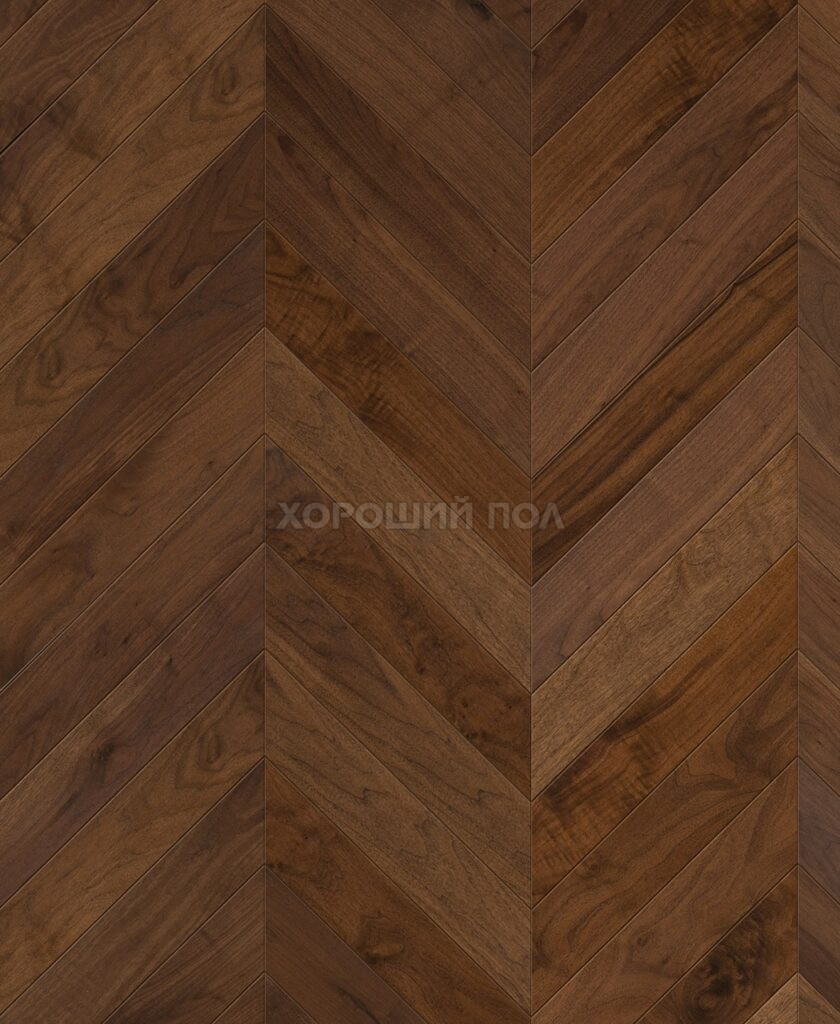 Паркет елка COSWICK Французская елка (60°) Орех Американский Леса Миссури (Missoury Woods) Спецпредложение Масло шелковое 1 Натур s-1323-3200-30