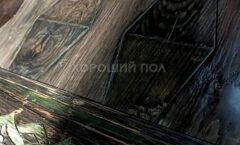 Паркет старинный из ореха с бордюром, коллекция Русь, Песочные часы РУССКИЙ ДУБ F-520